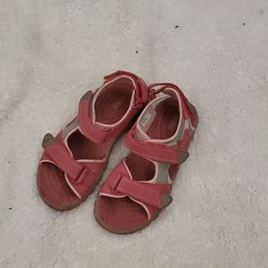 Pink water proof sandels